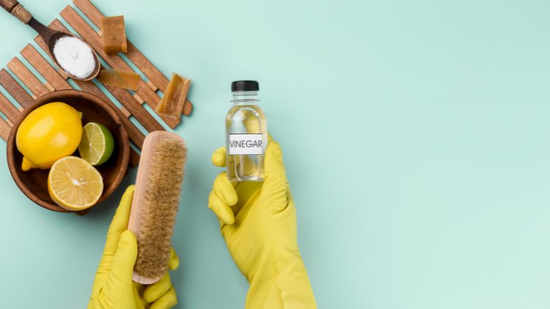 Limpiar con vinagre en casa